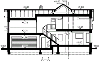 Вертикальный разрез