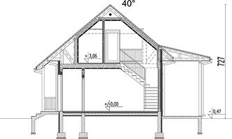 Вертикальный разрез