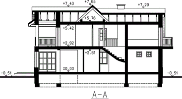 Вертикальный разрез