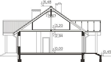 Вертикальный разрез