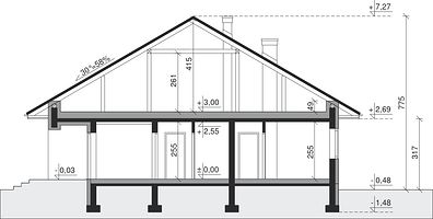 Вертикальный разрез