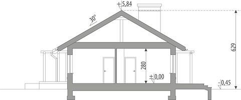 Вертикальный разрез