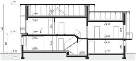 Вертикальный разрез