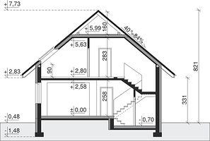 Вертикальный разрез