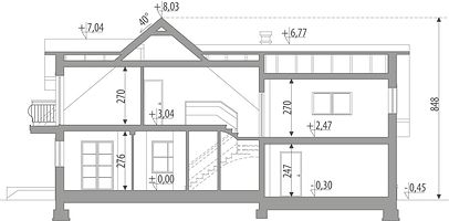 Вертикальный разрез