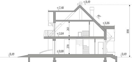 Вертикальный разрез