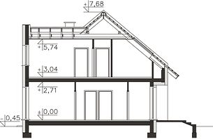 Вертикальный разрез