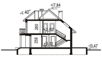 Вертикальный разрез