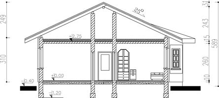 Вертикальный разрез