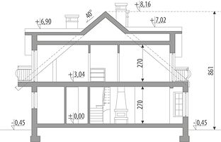 Вертикальный разрез