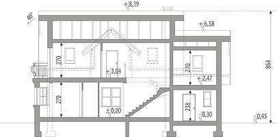 Вертикальный разрез