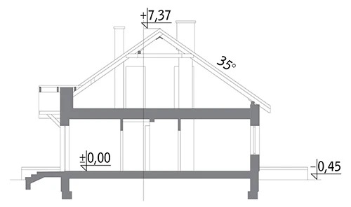 Вертикальный разрез