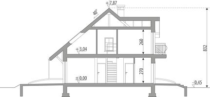 Вертикальный разрез