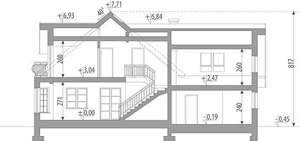 Вертикальный разрез