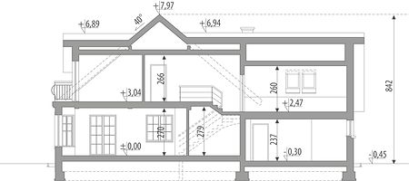 Вертикальный разрез