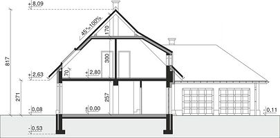 Вертикальный разрез