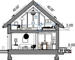 Вертикальный разрез