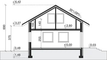 Вертикальный разрез