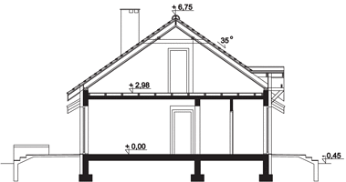 Вертикальный разрез