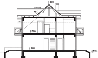 Вертикальный разрез