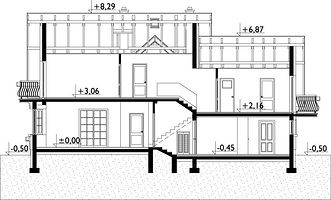 Вертикальный разрез