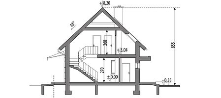 Вертикальный разрез