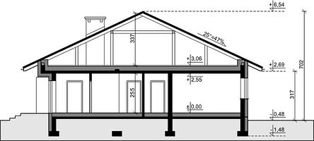 Вертикальный разрез