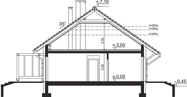 Вертикальный разрез