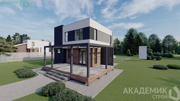 Двухэтажный дом