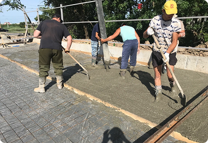 Пример работ по строительству фундаментов