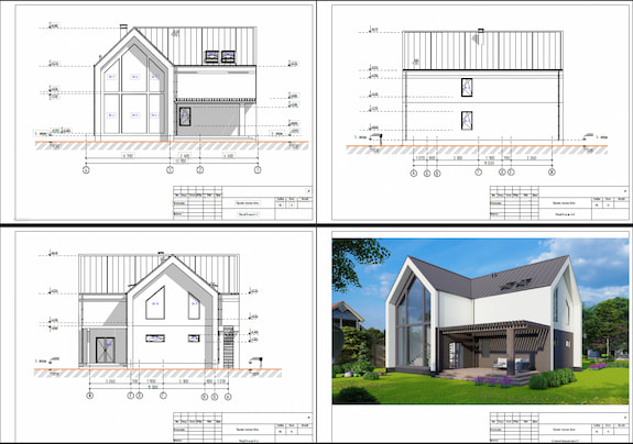 Одноэтажный дом