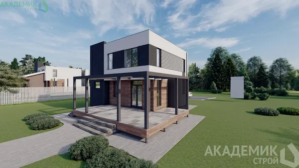 Двухэтажный дом